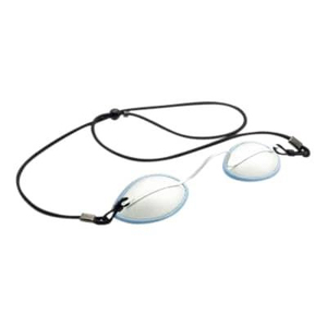 New Laser Eye Protector with Elastic Band <b>Stainless</b> Steel Laser Shields Goggles - Product Image 1