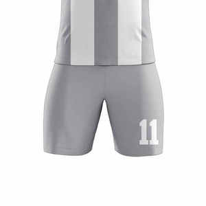 ชุดทีมฟุตบอล เสื้อเจอร์ซีย์โพลีเอสเตอร์ กางเกงขาสั้น ระบายอากาศได้ดี สวมใส่สบาย ชุดยูนิฟอร์มประสิทธิภาพสูง - Product Image 6
