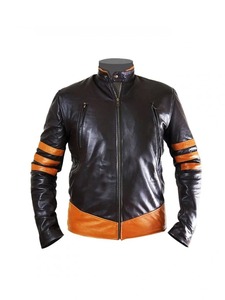 Chaqueta de Cuero X-Men Wolverine Ecológica y Resistente al Viento para Uso Urbano - Product Image 1