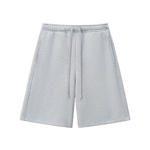 Shorts de sport écologiques en molleton 100 % nylon 105 g/m² avec logo personnalisé, poches solides et cordon de serrage - Product Image 3