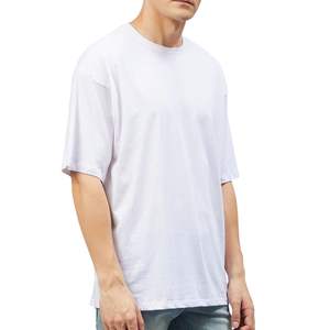 Camiseta Extra Grande para Hombre con Logotipo Personalizado, Algodón de Alta Calidad, Ropa Casual, Proveedor, MOQ Bajo, Venta al Por Mayor de Fábrica - Product Image 5