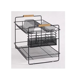Organisateur de rangement de cuisine de haute qualité, égouttoir à vaisselle, support de séchage, porte-ustensiles de cuisine pour la maison, l'hôtel, support de luxe - Product Image 6
