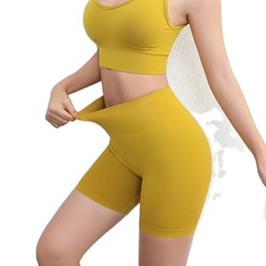 กางเกงขาสั้นขี่จักรยานออกกำลังกายในยิมของ2025สำหรับผู้หญิงเลกกิ้งโยคะคุณภาพสูงพร้อมลวดลายระบายอากาศได้ดี - Product Image 5