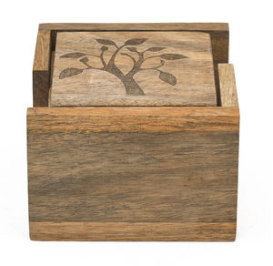 Wood Coaster for Home and <b>Kitchen</b> Wedding Ceremony Gift Wood Coaster Wholesale High Quality Custom Logo - Product Image 1