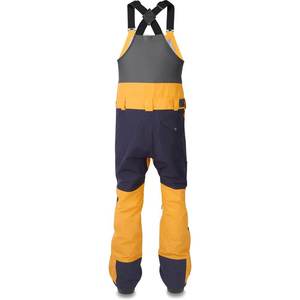 Pantalones de esquí impermeables con capucha y bloques de color para mujer, overoles de snowboard con forro polar Polartec y correas ajustables - Product Image 2