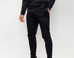 Chándal Deportivo Personalizable al por Mayor para Hombre, con Cierre de Cremallera, Transpirable, con Logotipo, para Invierno, Casual, Talla Grande - Product Image 5