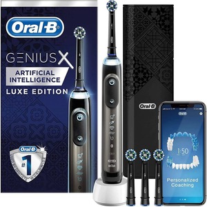 Cepillo de Dientes Eléctrico Oral B Genius 9000 Negro Medianoche, Popular, con Múltiples Modos, Detección Inteligente de Posición y Bluetooth - Product Image 6