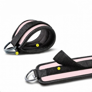 Lightweight Neoprene <b>Ankle</b> <b>Support</b> Wrap Lace-Up Closure for Fitness Training-Durable Protection Comfortable Fit for Long Use - Product Image 4