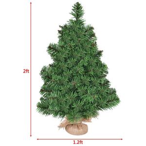 2 Feet Unlit <b>Tabletop</b> Christmas <b>Tree</b> for Festive Decorations - Product Image 3
