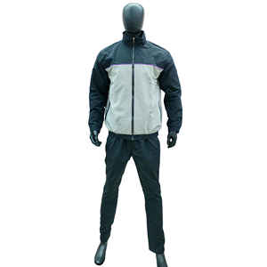 100% Nylon coupe-vent broderie veste zippée survêtement survêtements pour hommes Logo personnalisé et Design DFor vente - Product Image 1