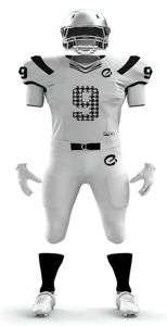 เครื่องแบบอเมริกันฟุตบอลระบายอากาศได้ดีแห้งเร็วชุดอเมริกันฟุตบอล - Product Image 3