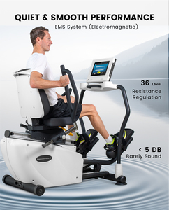 Low-Impact Recumbent Ellliptical Cross Trainer Rehabilitation Therapy Equipment Supply for Joint and Muscle Recovery - Product Image 5