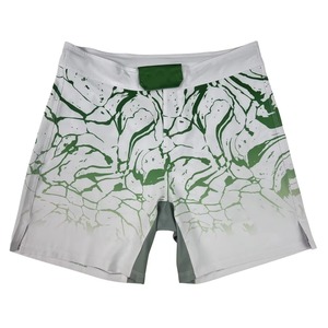 กางเกง MMA หนัง PU โพลีเอสเตอร์พิมพ์ลายโลโก้สีตามสั่ง สำหรับผู้ใหญ่ ผู้ชาย สำหรับการแข่งขันและฝึกซ้อม ทนทานต่อแรงกระแทก ระบายอากาศได้ดี - Product Image 4