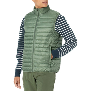 Low MOQ Unisex Casual Puffer <b>Vest</b> Waterproof Windproof Breathable Reversible Slim Fit Customizable Outerwear Puffer <b>Vests</b> - Product Image 2