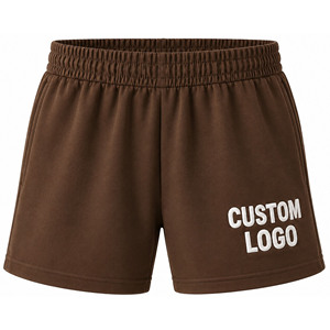 Conjunto de 2 piezas de top corto y pantalones cortos para mujer con logotipo personalizado |   Conjunto Deportivo Informal de Gran Tamaño |   Ropa Deportiva de Verano Personalizada con Bordado - Product Image 4