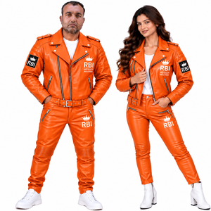 Chaqueta Brando de Cuero Genuino para Hombre y Mujer, de Raza Beauty Industries, Invierno 2026, Alta Calidad, Resistente al Viento e Impermeable, Venta al Por Mayor - Product Image 5