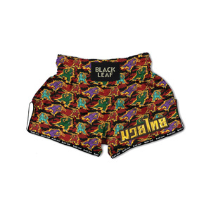 Shorts de combat thaïlandais et Muay Thai personnalisés en gros avec logo, 100 % polyester de qualité supérieure, usine OEM - Product Image 4