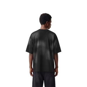 Unisex Oversized Color Block <b>Tshirts</b> Men Vintage Washed Tees Cotton Casual Short Sleeve Tops - Product Image 3