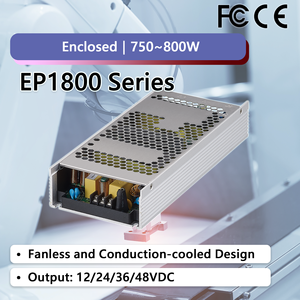 EDAC Power 62.5A ชุด EP1800A 12V 750W สวิตช์ไฟกระแสสลับแบบปิดล้อมประสิทธิภาพ93%-95% สำหรับใช้ในอุตสาหกรรม - Product Image 1