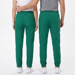 Pantalon de travail unisexe pour infirmiers, pantalon médical à fermeture éclair, pantalon de travail professionnel pour infirmiers, pantalon de travail unisexe pour hôpital, pantalon de jogging médical - Product Image 2