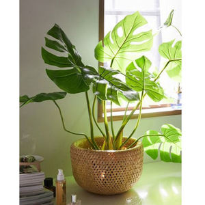 Cesta de Bambú Tejida a Mano, Caja Redonda de Almacenamiento, Accesorios para el Hogar, Organizadores, Juego de Baño Grande, Cesto de Ropa Tejido - Product Image 2