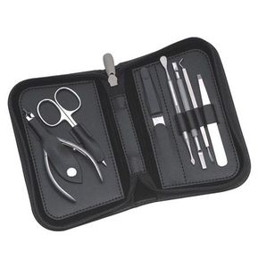 HABI INDUSTRIES Professional Manicure & Pedicure Kit-Stainless Steel Classic Luxurious <b>Nail</b> Clippers Scissors Files for All Ages - Product Image 3