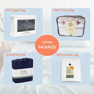 Juego de Sábanas y Fundas de Almohada de Microfibra de 4 Piezas, 300 Hilos, Transpirable, Ecológico, Duradero, para Todas las Estaciones, Estilo Americano y Europeo - Product Image 6