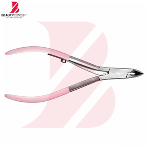 ที่ตัดหนังกำพร้าคุณภาพสูงพร้อมด้ามจับสีชมพูอ่อน ที่ตัดหนังกำพร้าและกำจัดหนังส่วนเกิน เครื่องมือทำเล็บมือและเล็บเท้าระดับมืออาชีพสำหรับร้านเสริมสวย - Product Image 2