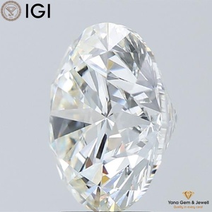 H สี VVS2ความคมชัด5.00 ct. เพชรทรงกลมโตจากห้องปฏิบัติการ CVD พร้อมด้วยใบรับรอง IGI สำหรับทำเครื่องประดับ - Product Image 5