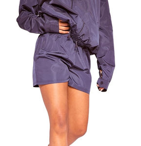 Ensemble short coupe-vent en nylon imperméable personnalisé de haute qualité pour femme, respirant, le plus vendu, collection 2026 - Product Image 4