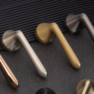 มือจับตู้โลหะคุณภาพพรีเมียมทันสมัยสำหรับเฟอร์นิเจอร์ห้องครัว ห้องน้ำ และสำนักงานที่บ้าน - Product Image 2