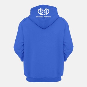 เสื้อฮู้ดผู้ชาย Lifting Infinite ผ้าฝ้ายเฟรนช์เทอร์รี่ มีกระเป๋าโลโก้ด้านหน้า สวมใส่สบายๆ สำหรับฤดูใบไม้ร่วง ทรงปกติ - Product Image 4