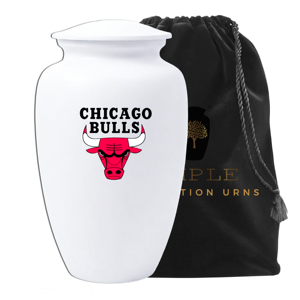 Urne funéraire de style européen pour cendres, urne commémorative de basket-ball Chicago Bulls - Product Image 1