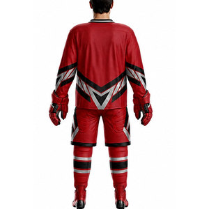 Uniforme de hockey sobre hielo avanzado diseñado para velocidad, comodidad y rendimiento con materiales ligeros para la acción en el hockey. - Product Image 4