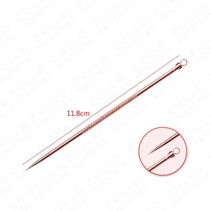 Professional 4 Piece Stainless Steel Blackhead Extractor Kit Facial Pore Cleaner Acne Removal Beauty <b>Tool</b> Set - Product Image 5