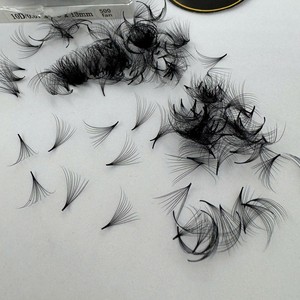 Extensions de cils pré-fabriquées en gros Vietkinglash 10D-20D, douces, naturelles, longues, courbures CC/DD/M/LD, en cheveux synthétiques, service OEM - Product Image 1