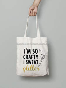 Bolsa de Mano de Lona de Algodón Lisa, Directo de Fábrica, Moderna, Ecológica, de Gran Capacidad para Ropa - Product Image 6