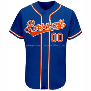 Camiseta de Béisbol Personalizada, Negra con Rayas Blancas y Ribete Rojo, Cierre de Botones, Manga Corta, Transpirable, de Poliéster, con Nombre del Equipo Impreso - Product Image 6