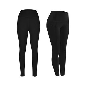 Premium Women's High Waist Quick Dry Spandex Seamless <b>Leggings</b> <b>with</b> <b>Pockets</b> for Yoga Fitness Everyday Wear | OEM Manufacturer - Product Image 1