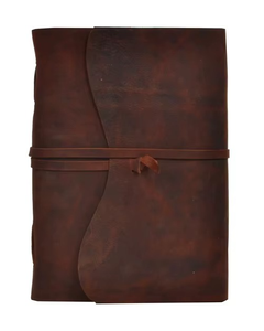 Cuaderno de Cuero Vintage Hecho a Mano, 120 Hojas, Planificador Espiral, Cubierta de Papel Rústico, Tamaño A3/A4, Cuadernos Suaves sin Líneas - Product Image 5