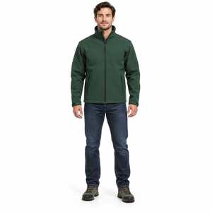 Men Softshell Jacket <b>Waterproof</b> Windproof Outdoor Hiking Jacket Breathable Fleece Lined Custom Logo OEM <b>Winter</b> Sports <b>Coat</b> - Product Image 1