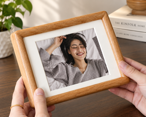 Solid <b>Wood</b> Eco-Friendly Handmade Rustic Classic Modern <b>Picture</b> <b>Frame</b> Desktop Photo Display Custom Tabletop <b>Frame</b> Home Decor - Product Image 4