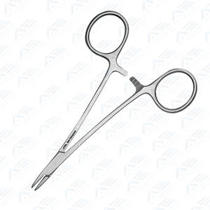 Porte-aiguilles en acier inoxydable de 13 cm (5 pouces) pour instruments chirurgicaux, équipements médicaux, manuel - Product Image 3