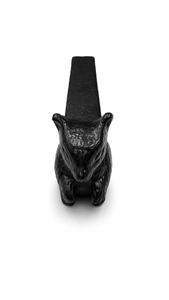 Topes de Puerta de Metal con Forma de Ardilla Negra, Escultura Moderna de Animal para Decoración del Hogar, Mesa de Entrada, Sala de Estar - Product Image 5