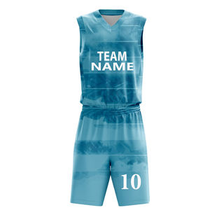 Conception personnalisée d'uniformes de basketball, créez votre propre logo, ensemble imprimé par sublimation numérique, maillot de basketball réversible pour adultes et jeunes - Product Image 1