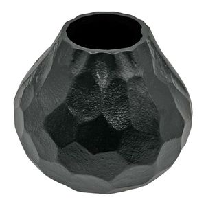 Vase à fleurs en métal de style minimaliste côtier, fait main, élégant, pièce décorative pour salon, table, élégant - Product Image 1