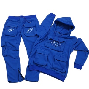 ชุดเซ็ตสองชิ้นแบบเต็มตัว ชุดวอร์มผู้หญิงแสนสบายพร้อมเสื้อแขนยาวและกางเกงจ็อกเกอร์ ชุดสองชิ้นสำหรับออกกำลังกาย - Product Image 3