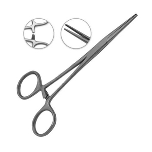 Pinzas hemostáticas Kelly de 5.5″ rectas para pesca, de acero inoxidable - Product Image 1