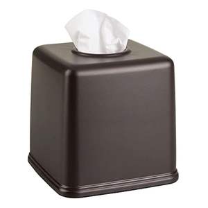 Nouvelle arrivée : boîte à mouchoirs en métal doré, forme carrée, décorative, style vintage, pour la décoration de la maison et l'utilisation en hôtel - Product Image 6