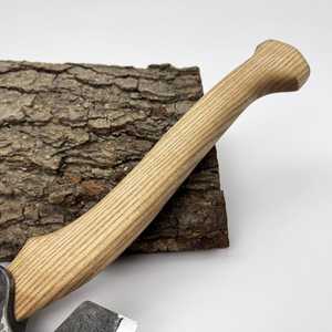 Hacha de Construcción con Cabeza de Acero Forjado y Mango de Madera, Herramienta para Partir Leña - Product Image 3